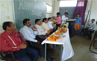  शिक्षक दिवस का आयोजन